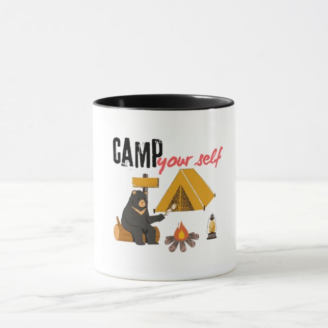 camp your self mug (Center)