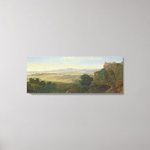 Campagna Landscape Canvas Print