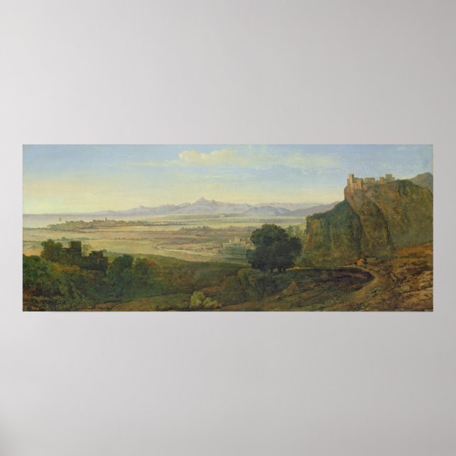Campagna Landscape Poster (Front)