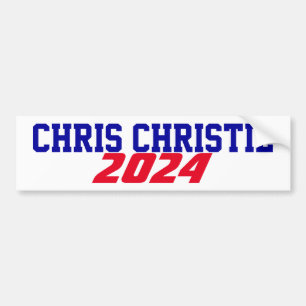 Campaign 2024 Chris Christie candidate President Bumper Sticker
