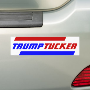 Campaign 2024 election President TRUMP & TUCKER Bumper Sticker