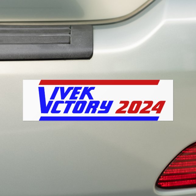 Campaign 2024 election President Vivek RAMASWAMY Bumper Sticker (On Car)