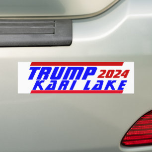 Campaign 2024 President TRUMP & KARI LAKE vote Bumper Sticker