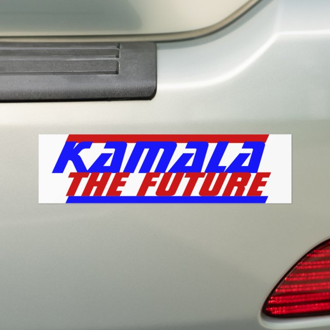 Campaign 2024 The Future KAMALA HARRIS President  Bumper Sticker (On Car)