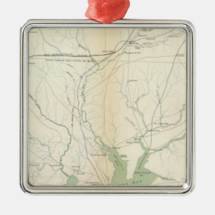 Campaign, Army W Miss Metal Tree Decoration