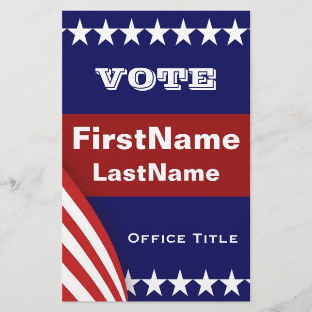 Campaign Flyer Template (Front)