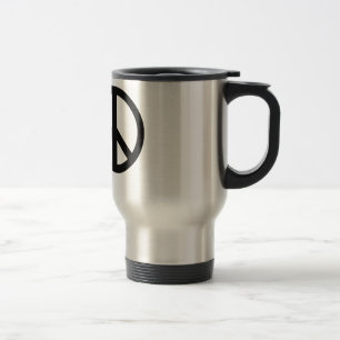 Campaign for Nuclear Disarmament Symbol Travel Mug