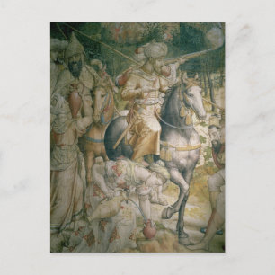 Campaign of Emperor Charles V against the Turks Postcard