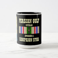 CAMPAIGN STAR PERSIAN GULF WAR VETERAN