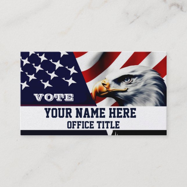 Campaign Template Business Card (Front)