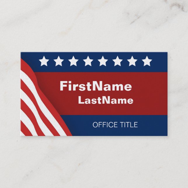 Campaign Template Calling Card (Front)