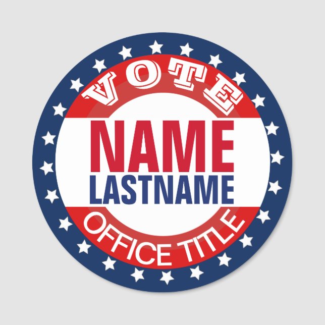 Campaign Template Custom Name Tag (Front)