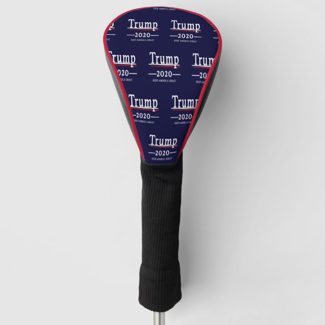 Campaign Trump 2020 Golf Club Head Cover (Front)