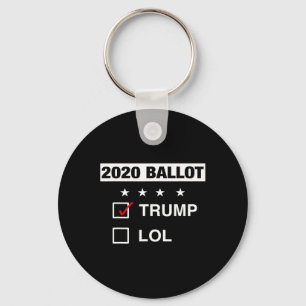 Campaign Voter Llot Funny Pro Trump Republican Key Ring