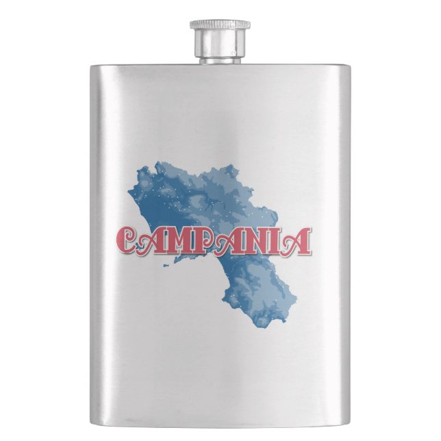 Campania Hip Flask (Front)