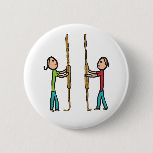 Campanology 6 Cm Round Badge