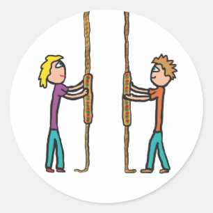 Campanology Classic Round Sticker