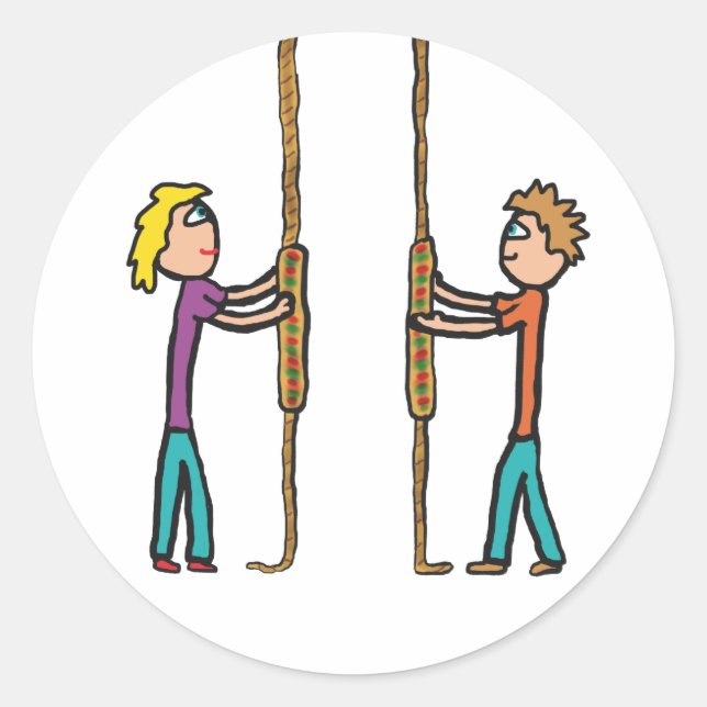 Campanology Classic Round Sticker (Front)