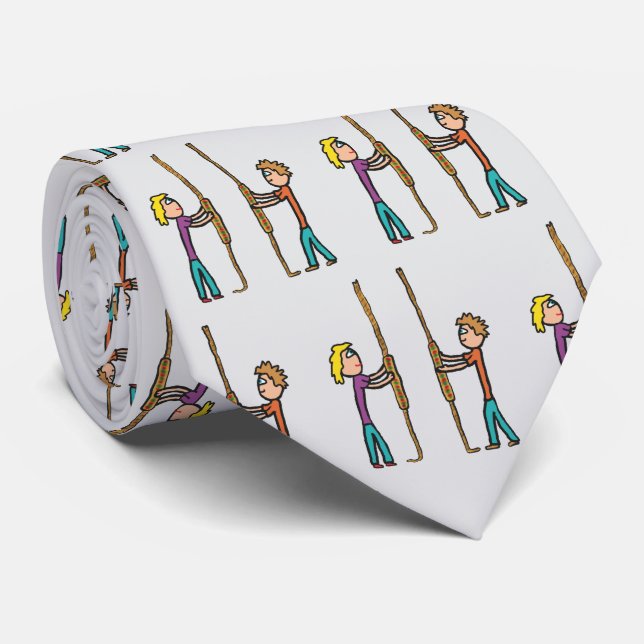 Campanology Tie (Rolled)