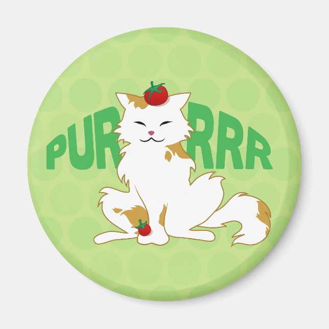 Campari Cat Purr Magnet (Front)