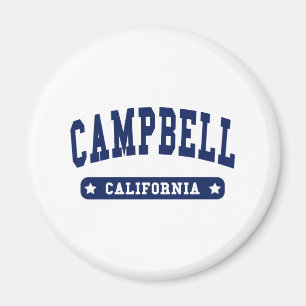 Campbell California College Style t shirts Magnet