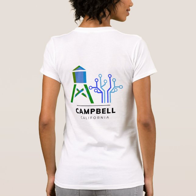campbell california technical Silicon Valley shirt (Back)