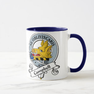 Campbell Clan Badge Mug