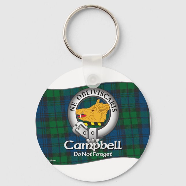 Campbell Clan Key Ring (Front)