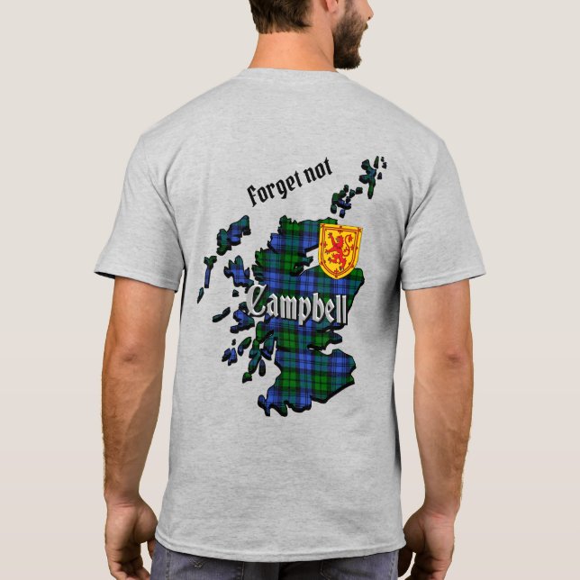 Campbell Clan  T-Shirt (Back)