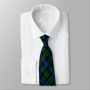 Campbell Clan Tartan Tie