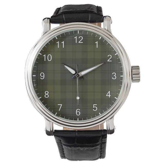 Campbell Clan Tartan Watch (Front)