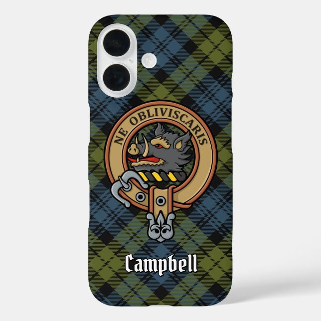 Campbell Crest Case-Mate iPhone Case (Back)