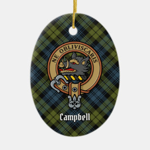 Campbell Crest Ceramic Tree Decoration