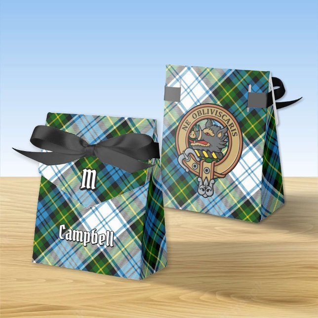 Campbell Crest over Dress Tartan Favour Box (Creator Uploaded)