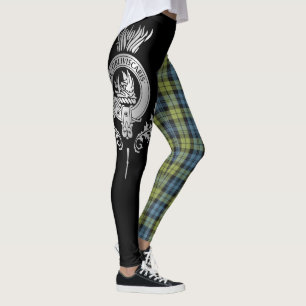 Campbell Crest & Tartan Leggings