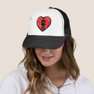 Campbell dirty heart water tower trucker hat
