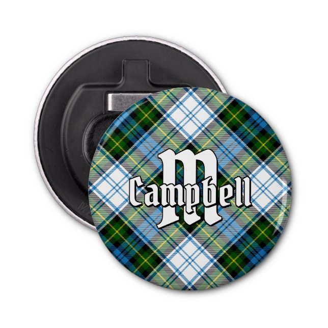 Campbell Dress Tartan Bottle Opener (Front)