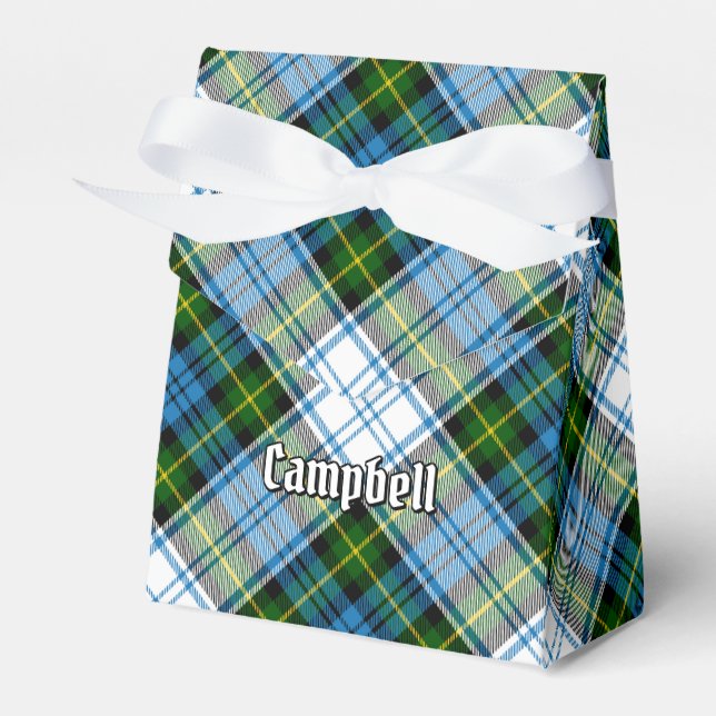 Campbell Dress Tartan Favour Box (Front Side)