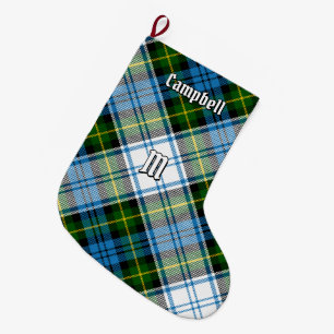 Campbell Dress Tartan Large Christmas Stocking