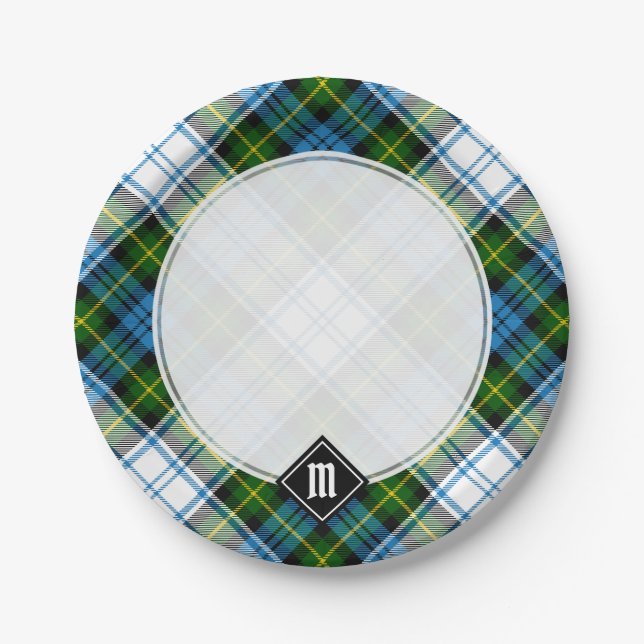 Campbell Dress Tartan Paper Plate (Front)