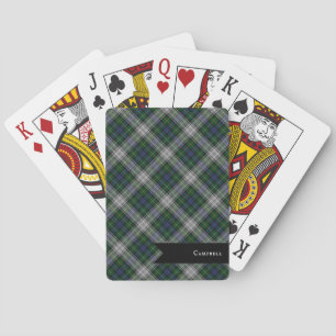 Campbell Dress Tartan Plaid Small Playing Cards