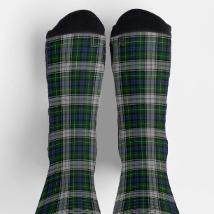 Campbell Dress Tartan Plaid Small Socks