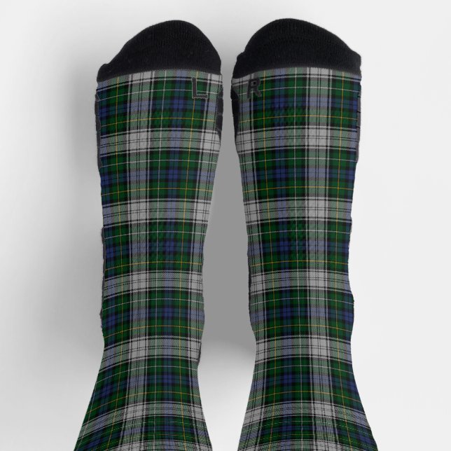 Campbell Dress Tartan Plaid Small Socks (Top)