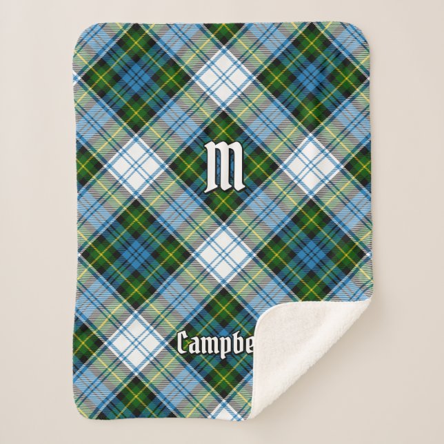 Campbell Dress Tartan Sherpa Blanket (Front)