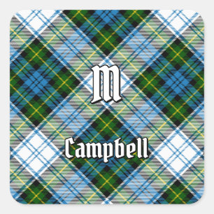 Campbell Dress Tartan Square Sticker