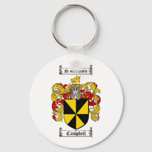 CAMPBELL FAMILY CREST -  CAMPBELL COAT OF ARMS KEY RING