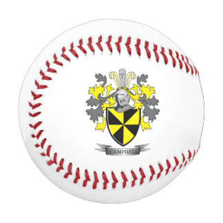 Campbell Family Crest Coat of Arms Baseball
