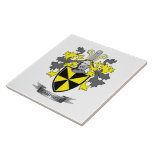 Campbell Family Crest Coat of Arms Tile<br><div class="desc">Campbell family crest and Scottish Campbell coat of arms. For men with the Campbell surname,  and for women with the Campbell last name. Click 'Campbell Family Crest' to see all our designs featuring the Campbell family name.</div>