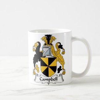 Campbell Family Crest Coffee Mug