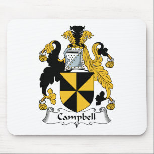 Campbell Family Crest Mouse Mat